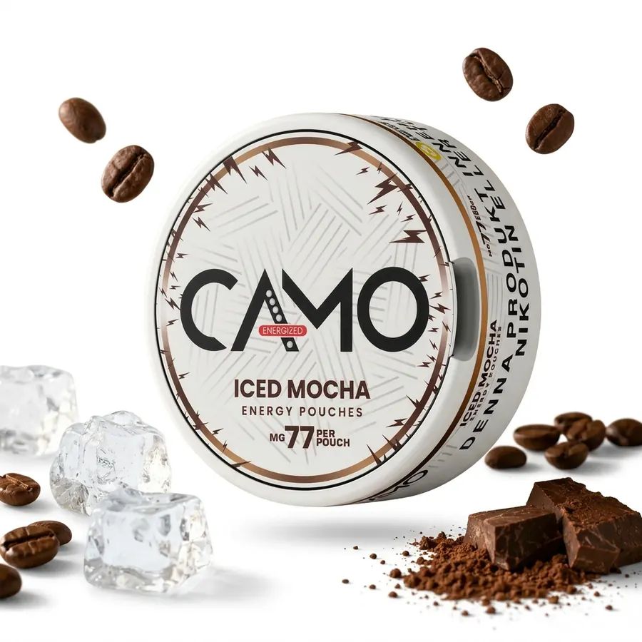 CAMO CAMO Iced Mocha — kofeinové sáčky
